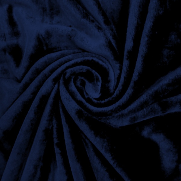 Plain Cuddle Fleece - Navy